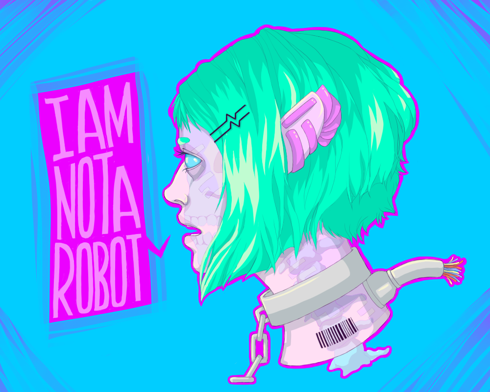 I AM NOT A ROBOT