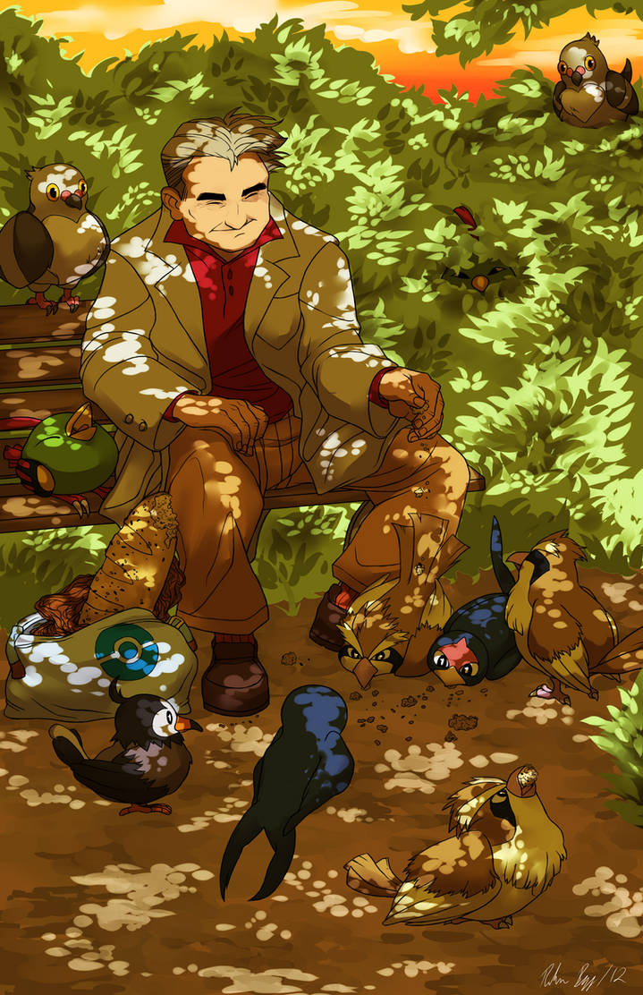 The Pokemon Professor by RoughReaill on DeviantArt