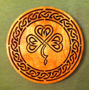 Celtic Shamrock by 55fish