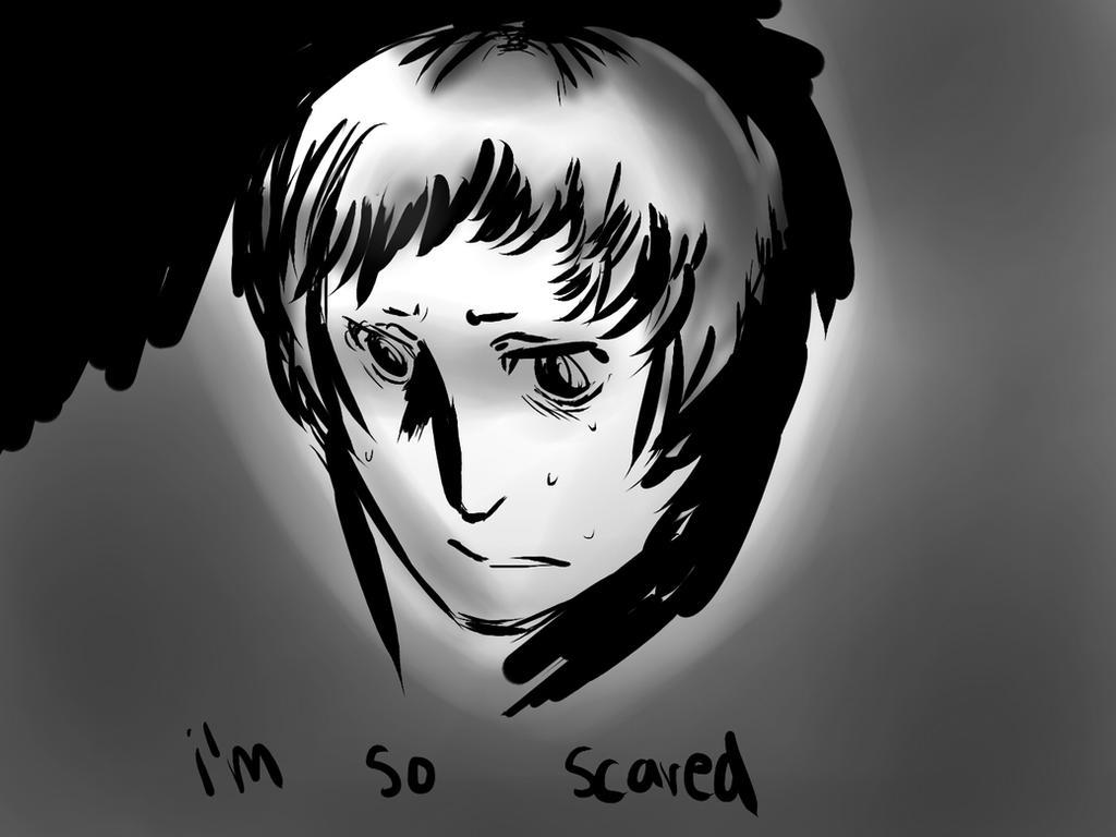 Character Scared Random Deviantart scared by realiankun on DeviantArt