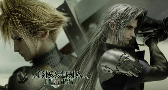 Cloud and Sephiroth