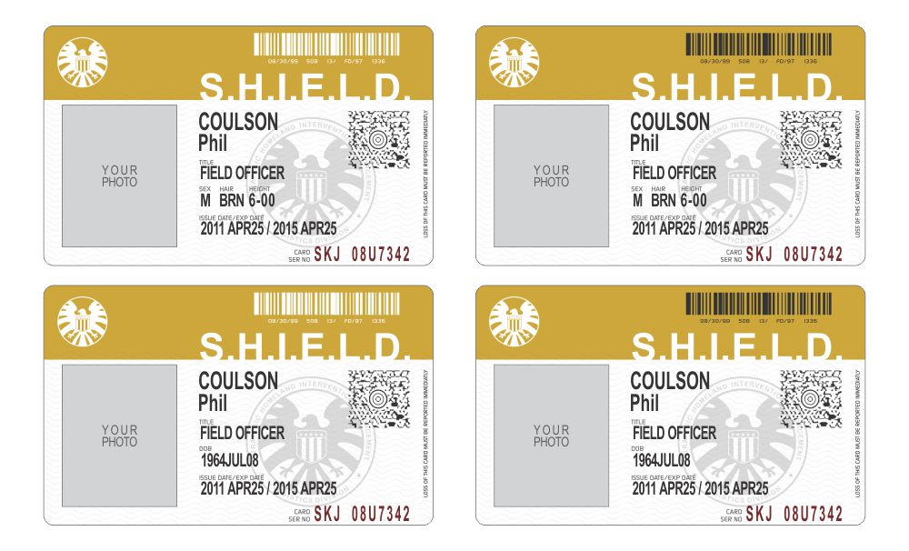 Shield Protection Card SHIELD ID card by credesign on DeviantArt