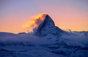 Matterhorn on Fire by orestART Matterhorn on Fire by orestART
