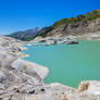 Rhone glacier lake