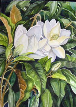 7 Magnolia Tutoria Painting 7