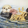 Sea Otter Watercolor