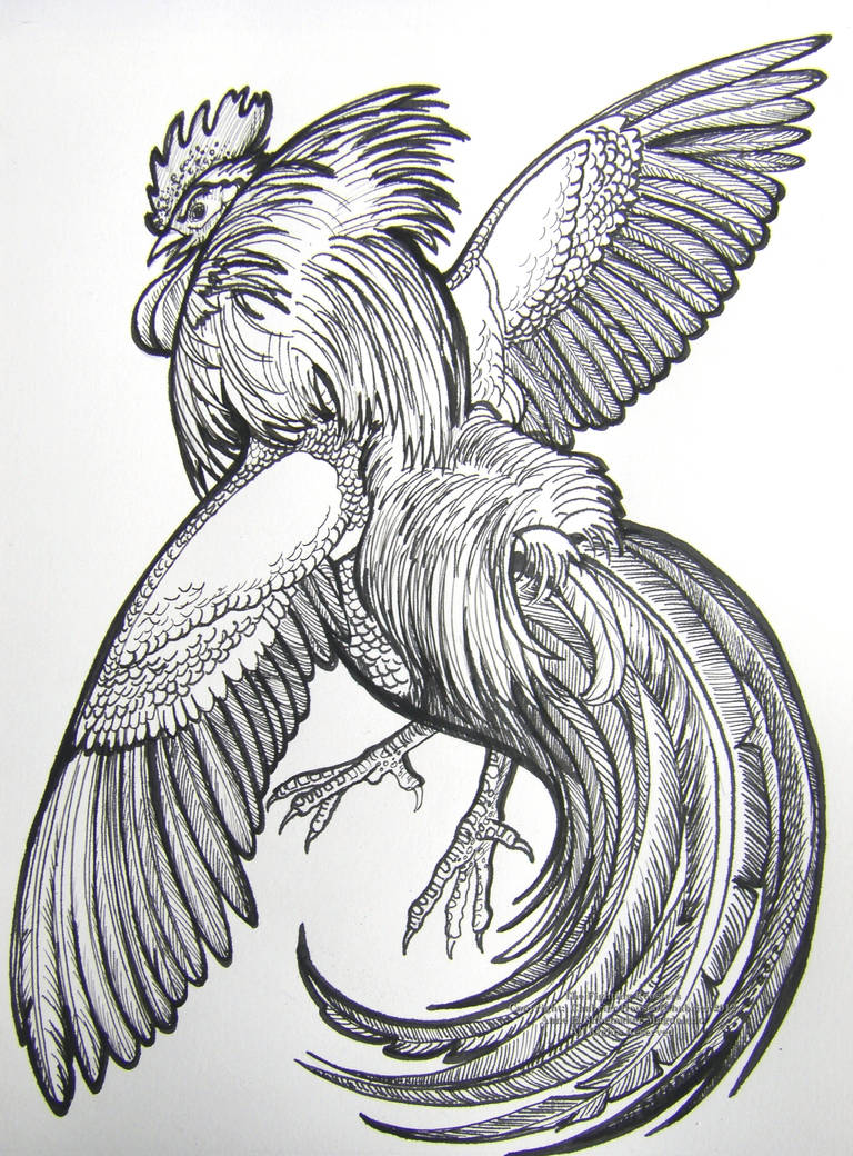 The Fighting Rooster by HouseofChabrier on DeviantArt
