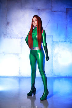 Totally Spies Sam Latex Cosplay