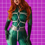 Totally Spies Sam Latex Cosplay
