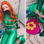 Totally Spies Sam Latex Cosplay Tied Up and Gagged