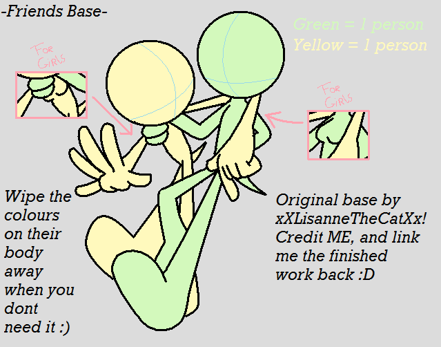 Sonic Friends Base by xXLisanneTheCatXx