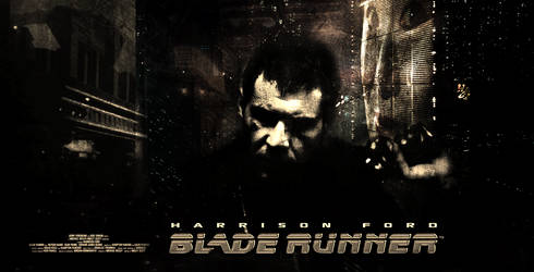 Blade Runner Movie Poster by Harrad93