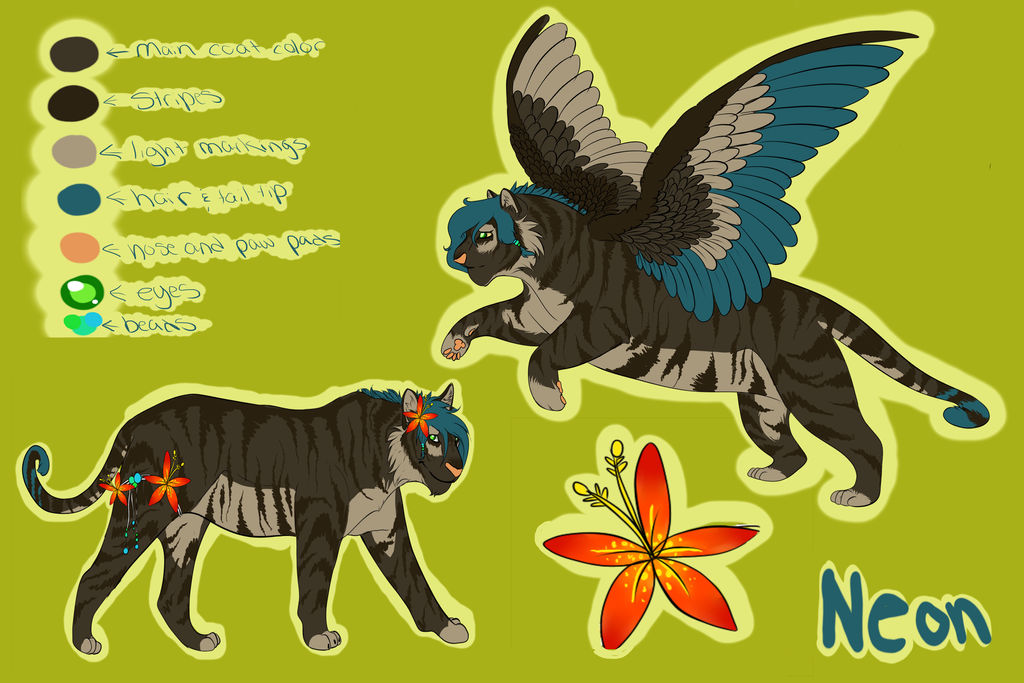 Neon reference sheet by foreverneon on DeviantArt