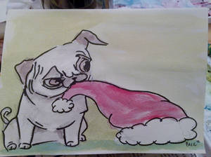 2013 holiday pug for nikki