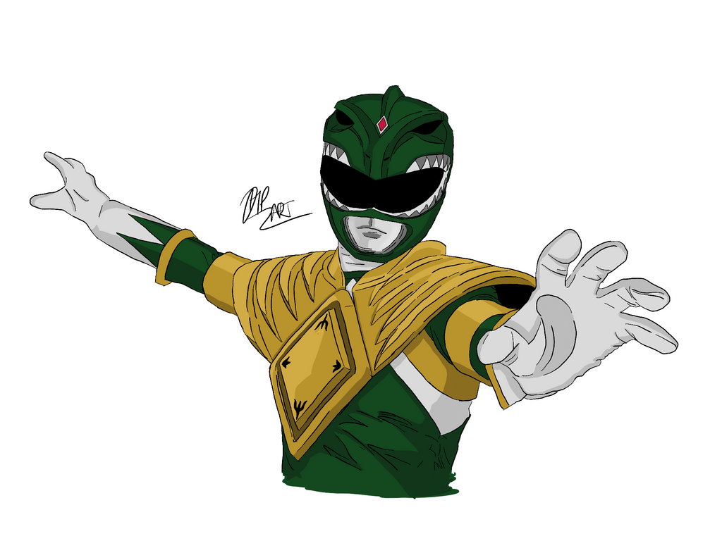 Mighty Morphin Green Ranger by darrentpART on DeviantArt.