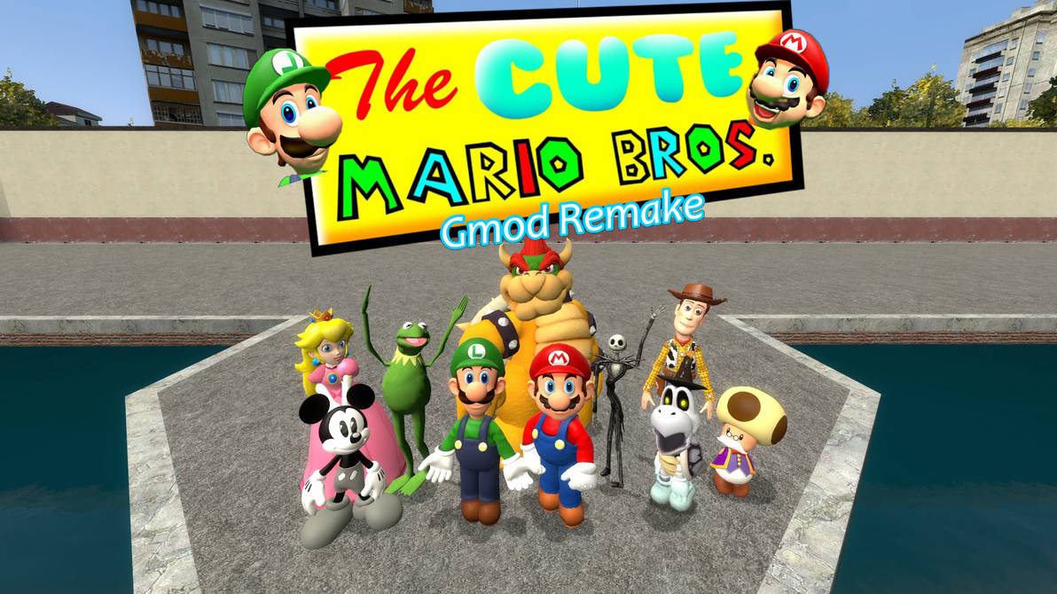Gmod Marie Model The Cute Mario Bros Gmod Remake by Megamus643 on DeviantArt
