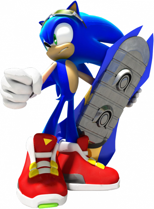Sonic Riders Fit Sonic rider render by Husachi on DeviantArt