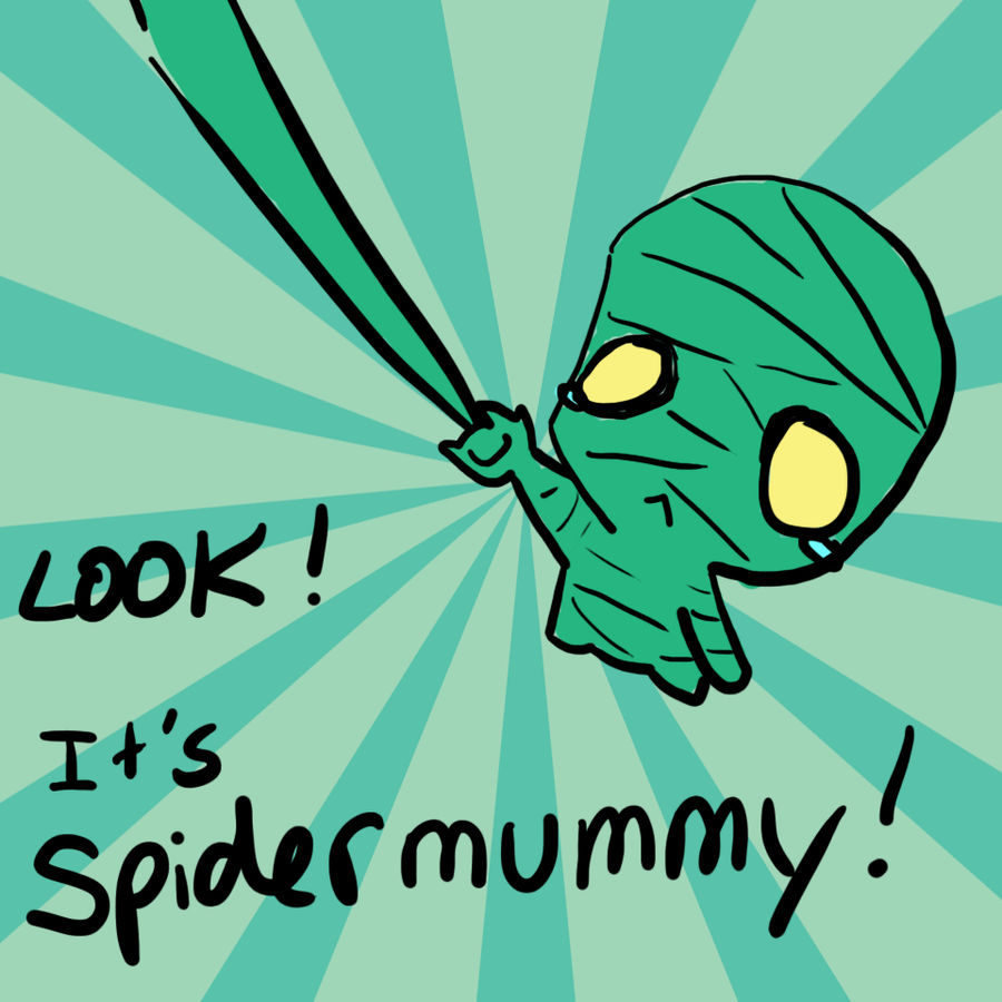 OMG SPIDERMUMMY