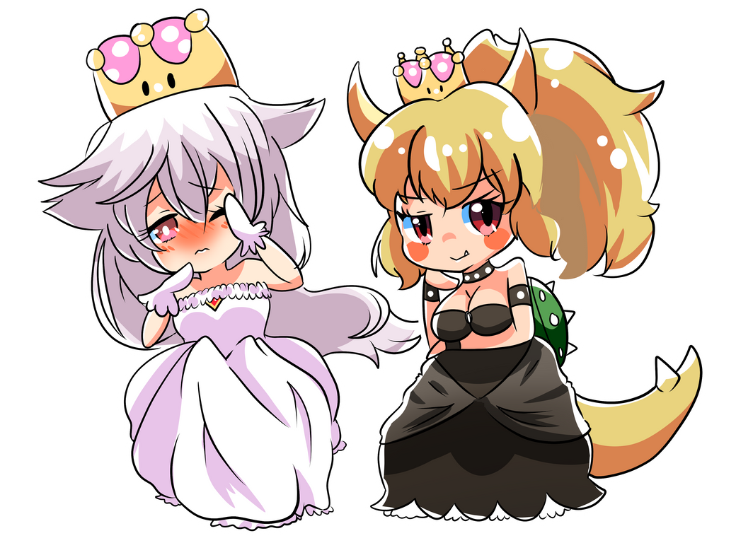 Booette Sticker Bowsette and Booette by ChibiYouko on DeviantArt