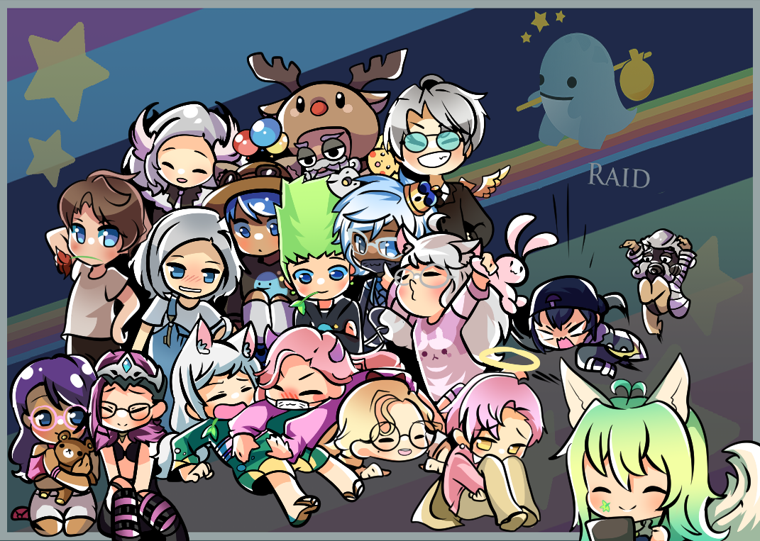 Draw the Squad featuring Raid by ChibiYouko on DeviantArt