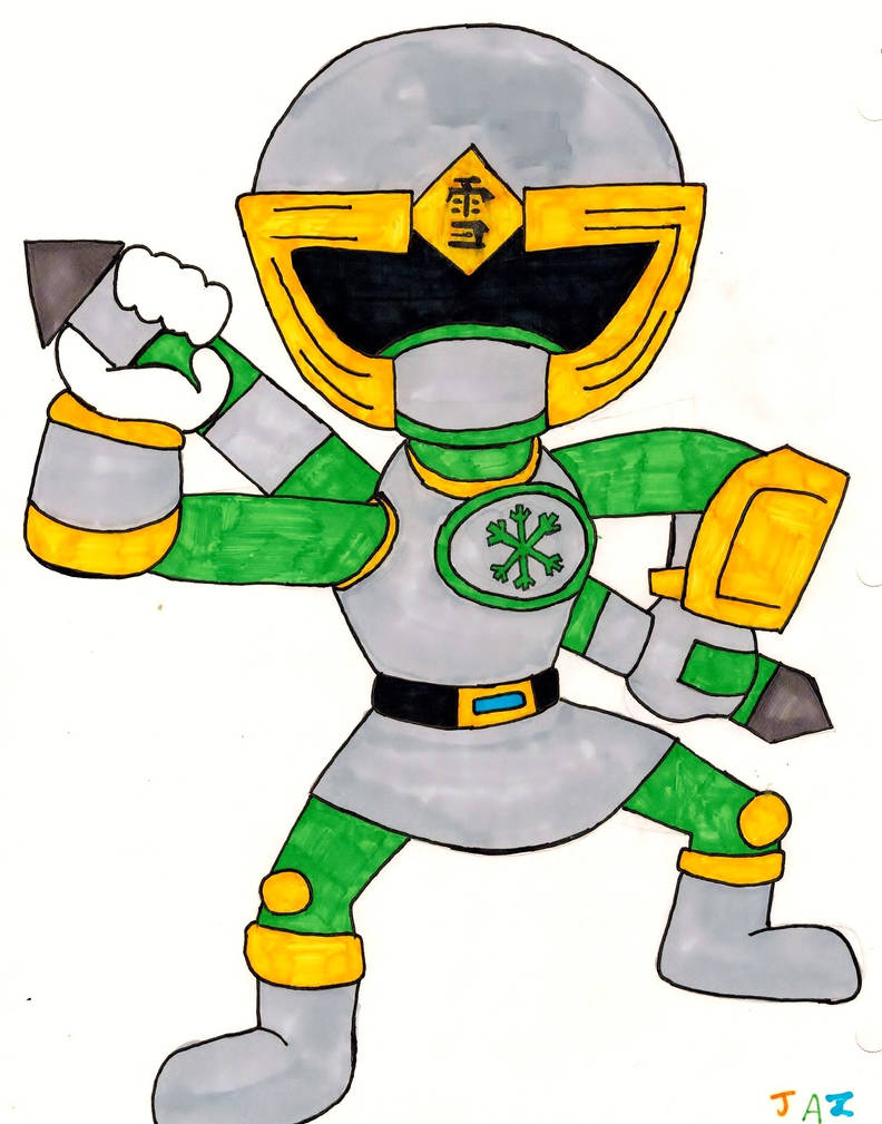 Snow Ninja Ranger by megaranger03 on DeviantArt