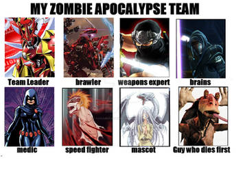 My Zombie Apocalypse Team