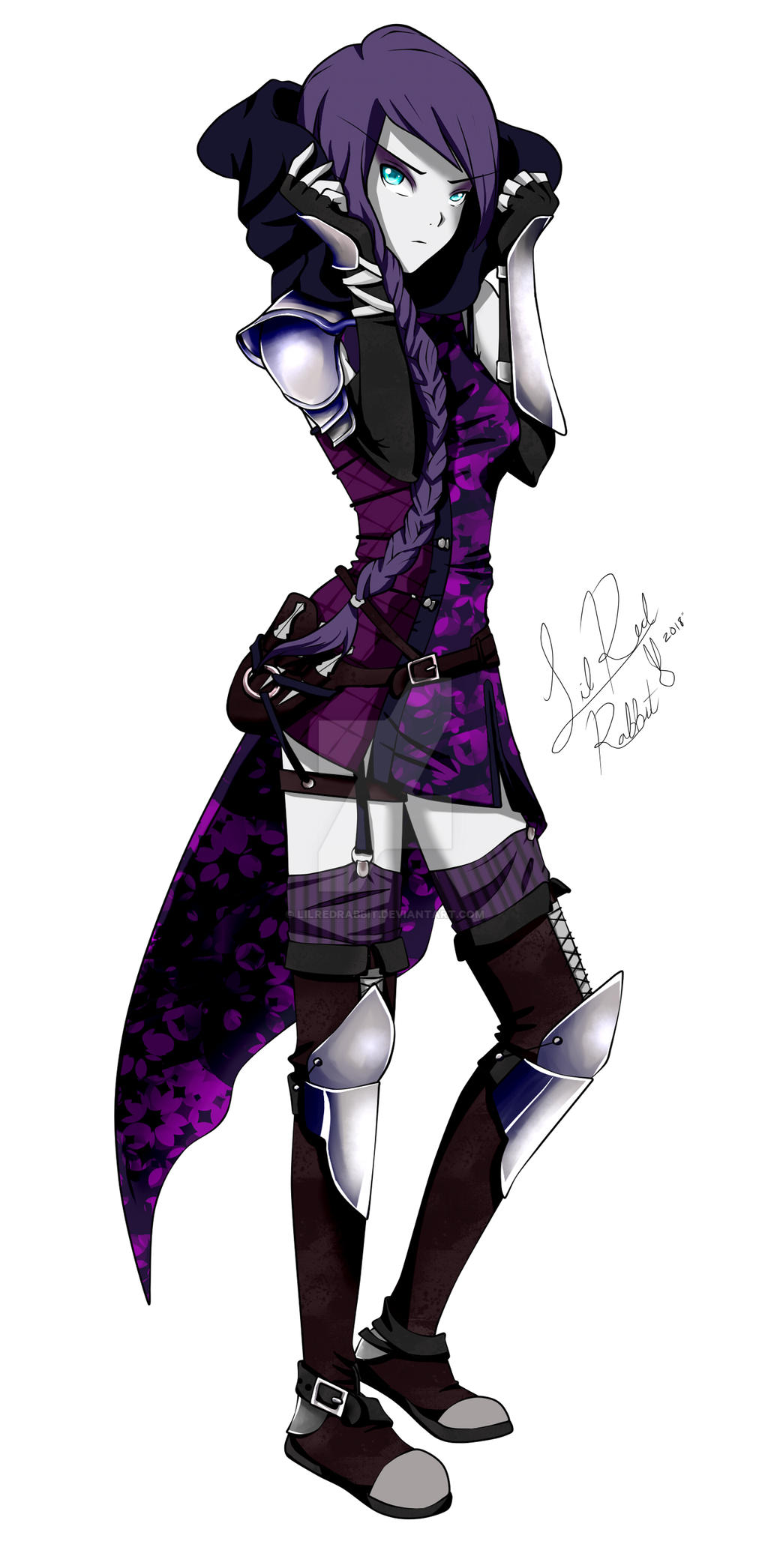 Dnd Character Raven by LilRedRabbit on DeviantArt