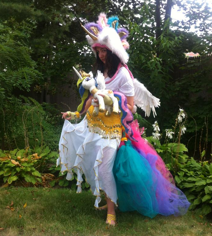 Mohawked P.Celestia Cosplay