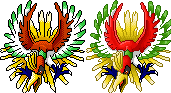 Ho-oh Silver Sprite Colour by PixelEightArt on DeviantArt