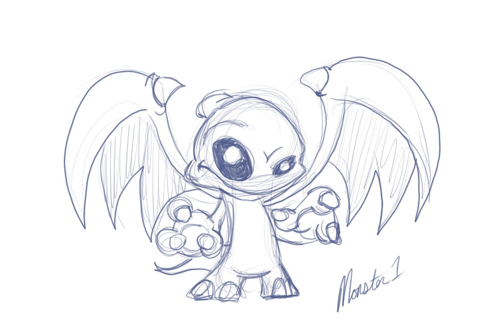 Random Monster sketch by DJScurvy on DeviantArt
