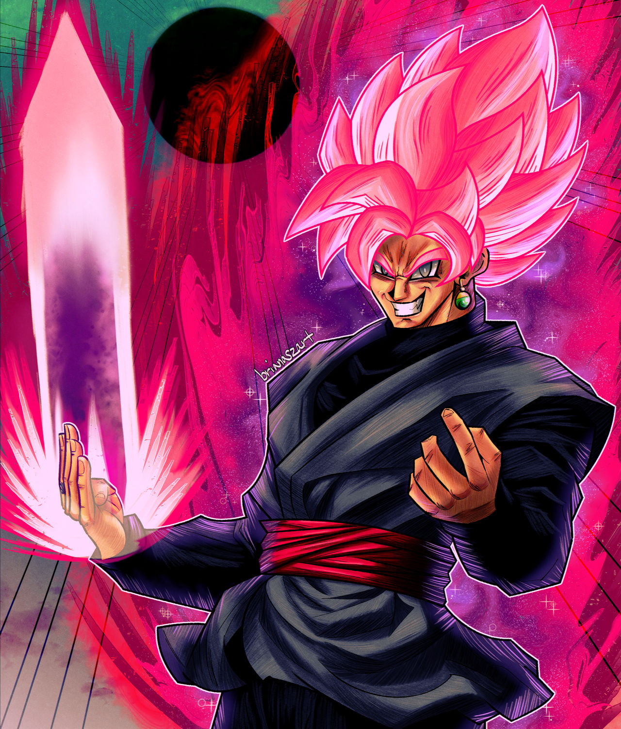 Super Saiyan Rose by spacecowboy99 on DeviantArt