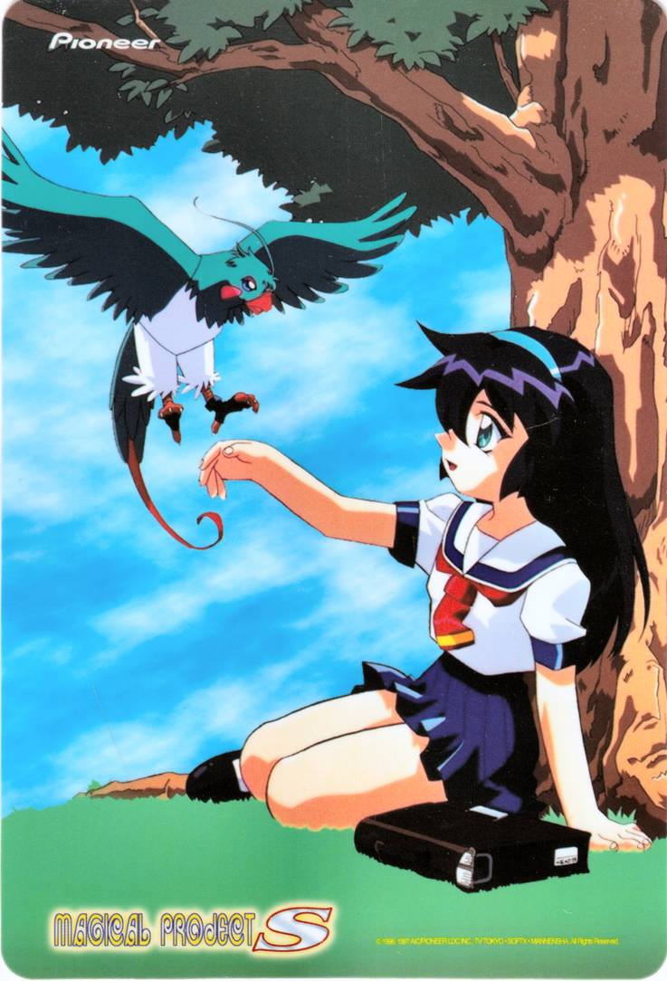 Mis Ao2 Form Misao Amano and Rumiya (Bird Form) Poster Card by JapAnimeRP-Pixy-Misa ...