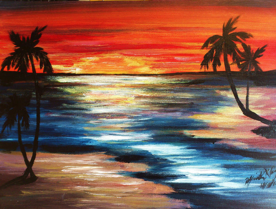 sunset paradise