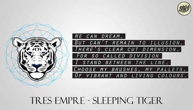 Artwork: Tres Empre - Sleeping Tiger