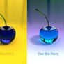 3D Glass Full Color Cherries
