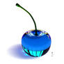 Rainbow Cherries - Clear Blue Cherry