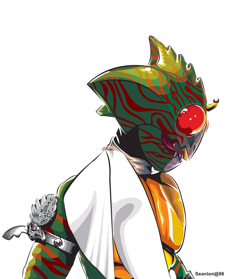 kamen rider amazon by seanlon on DeviantArt