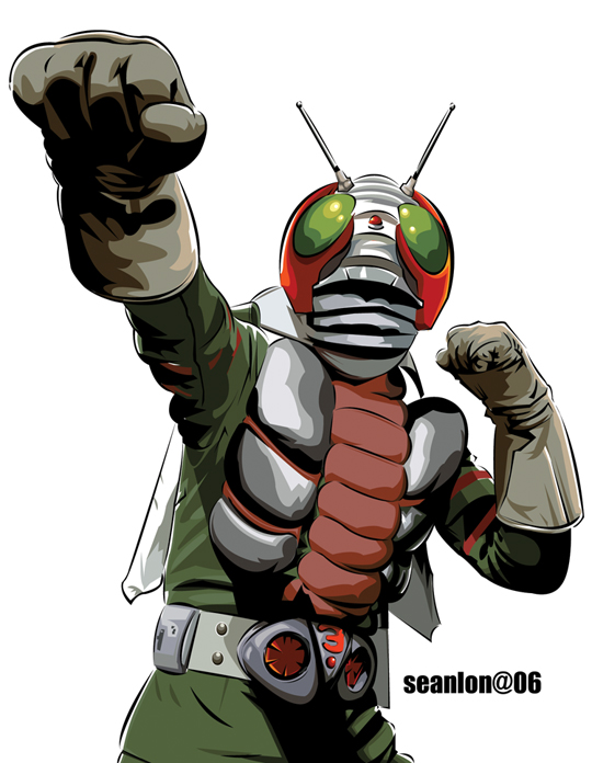 kamen rider v3 punch by seanlon on DeviantArt
