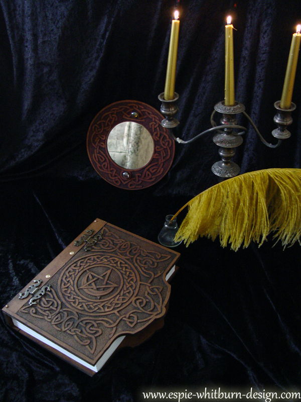 Book of Shadows Hand Carved