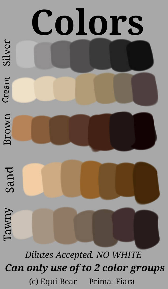 Refrence Colour Base Prima-Fiara Base Color Reference by curlynema on DeviantArt