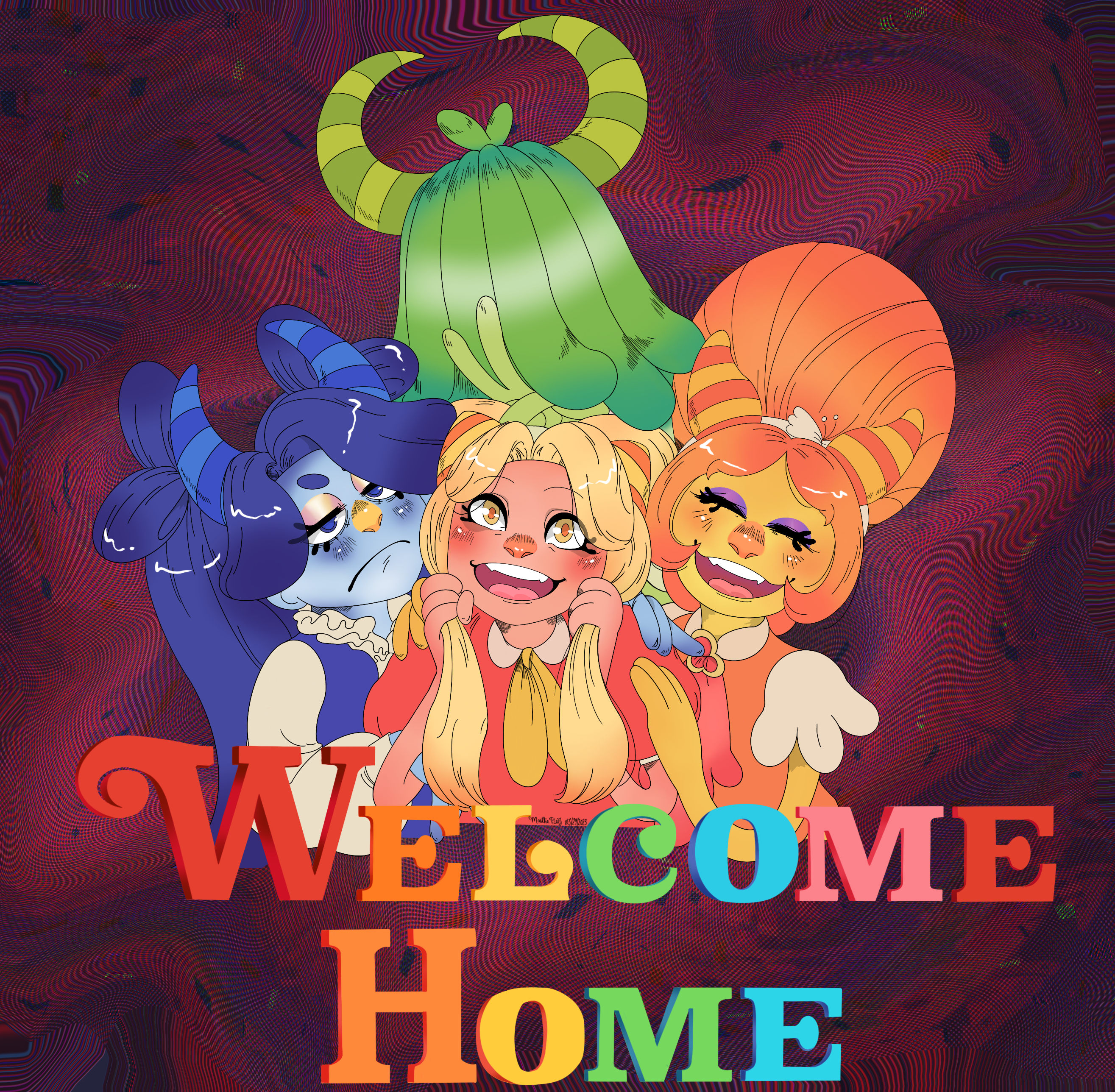 Whats Welcome Home  ClownIllustrations