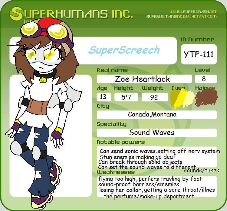 Super ID: Super Screech