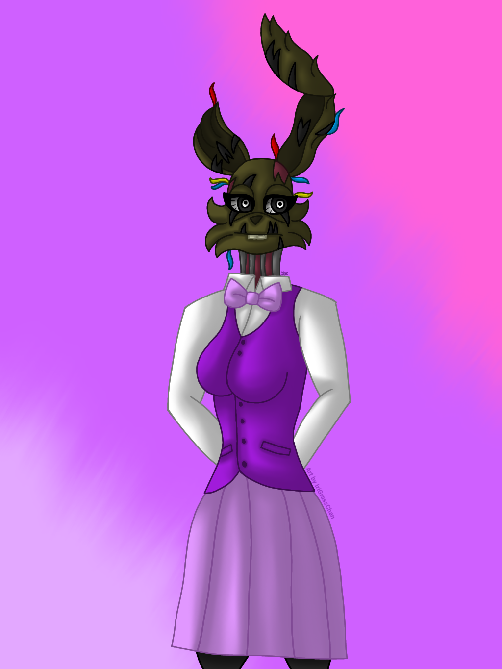 Spring Trap X Roxanne Female Springtrap by IreneRoxanne666 on DeviantArt