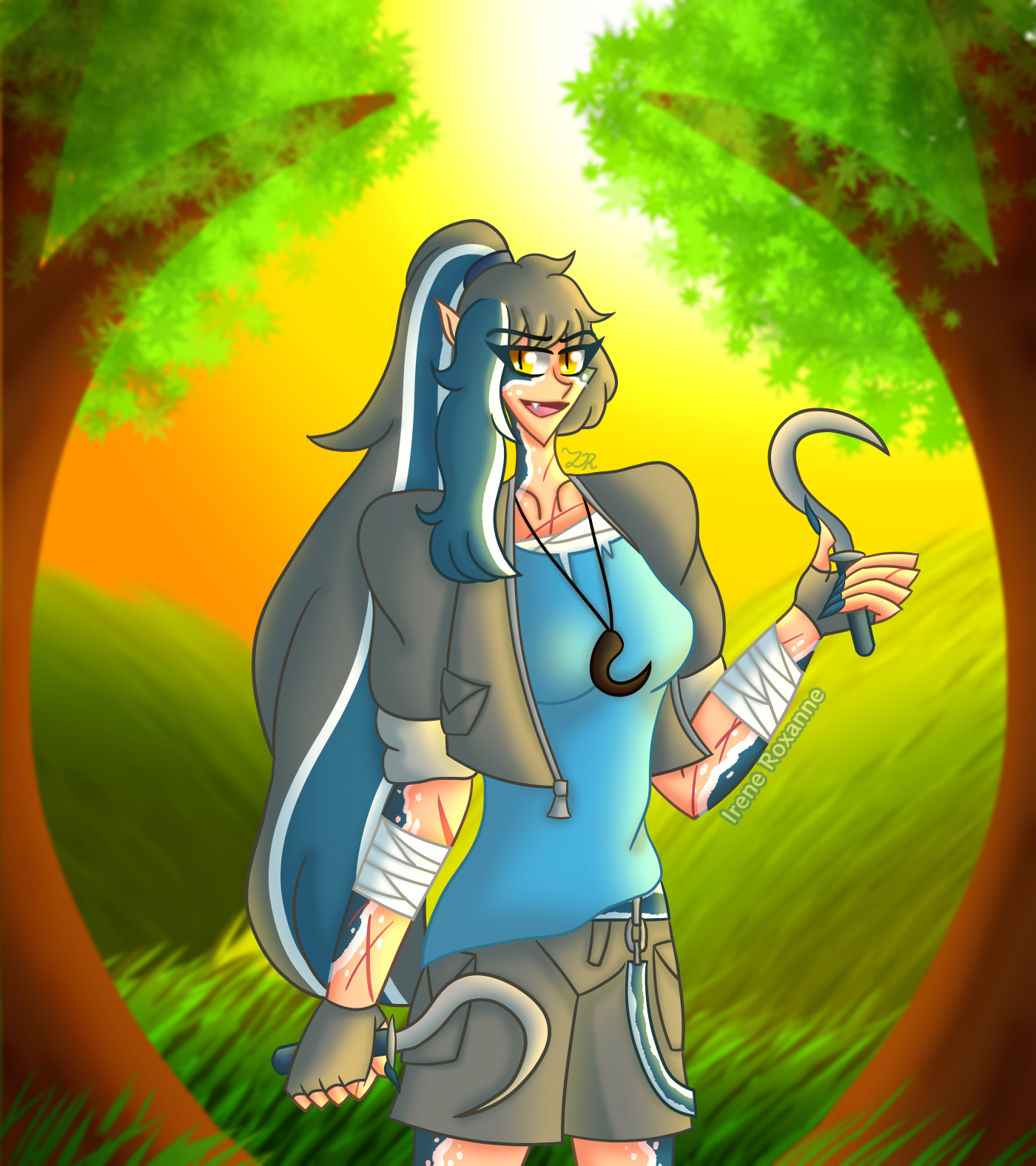 Blue Raspberry Humanized Humanized Blue by IreneRoxanne666 on DeviantArt