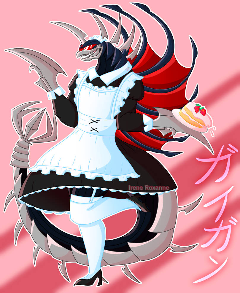 Maid Gigan by IreneRoxanne666 on DeviantArt