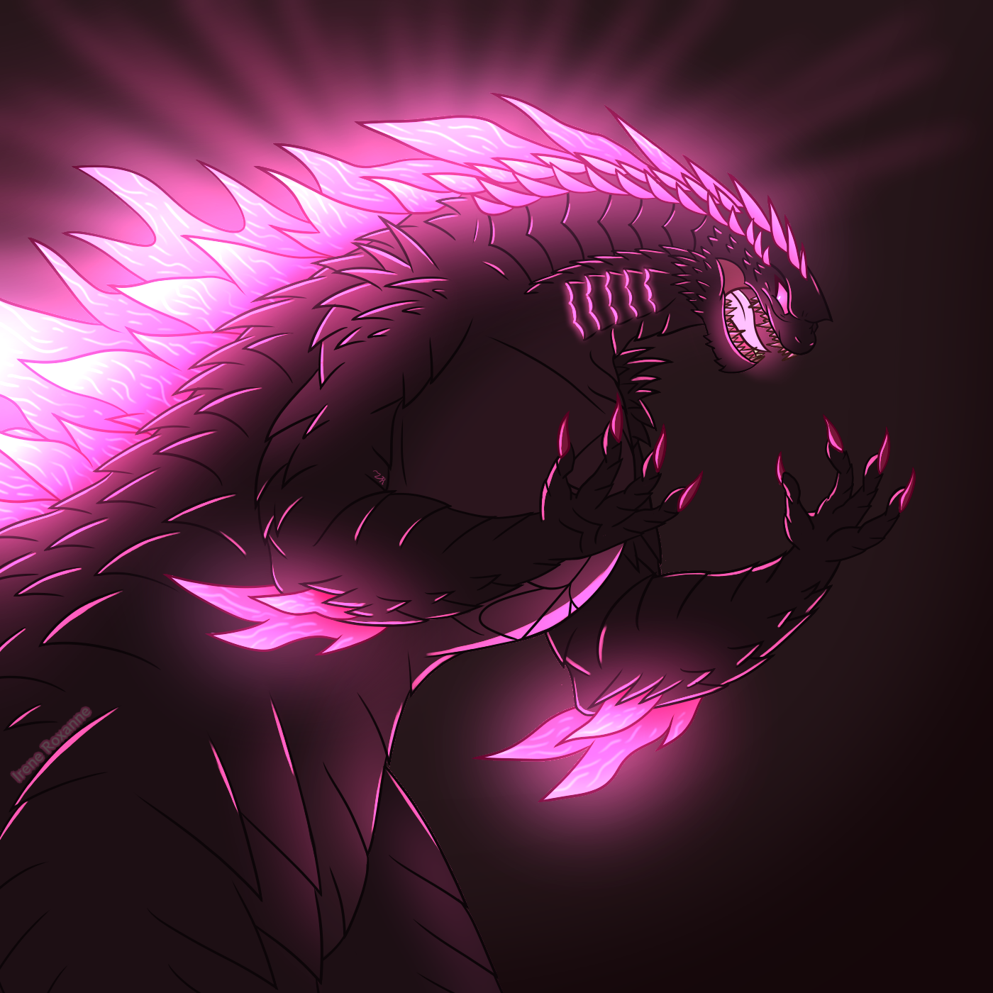 Evolved Godzilla by IreneRoxanne666 on DeviantArt