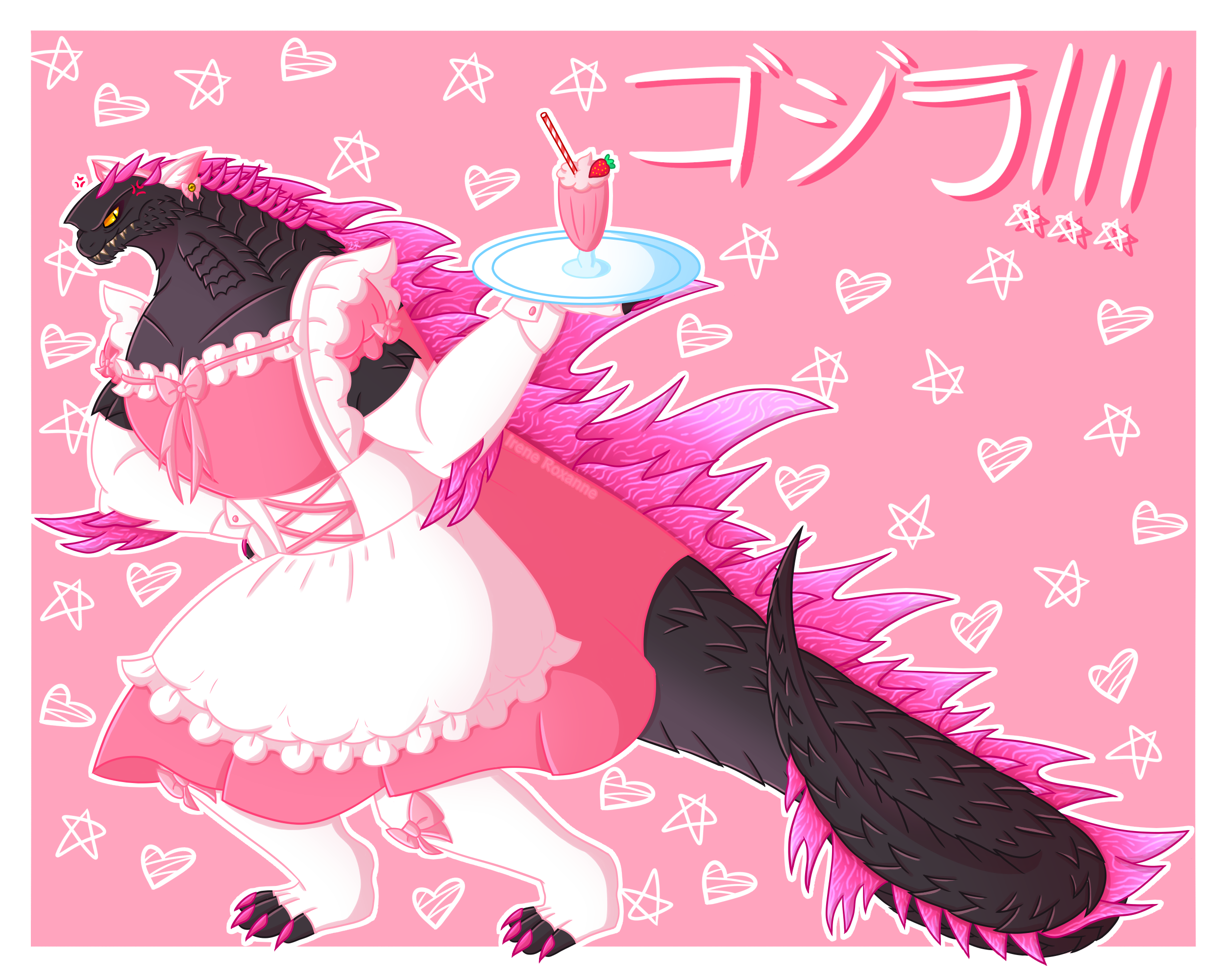 Maid Godzilla By IreneRoxanne666 On DeviantArt maid-godzilla-by-ireneroxanne666-on-deviantart