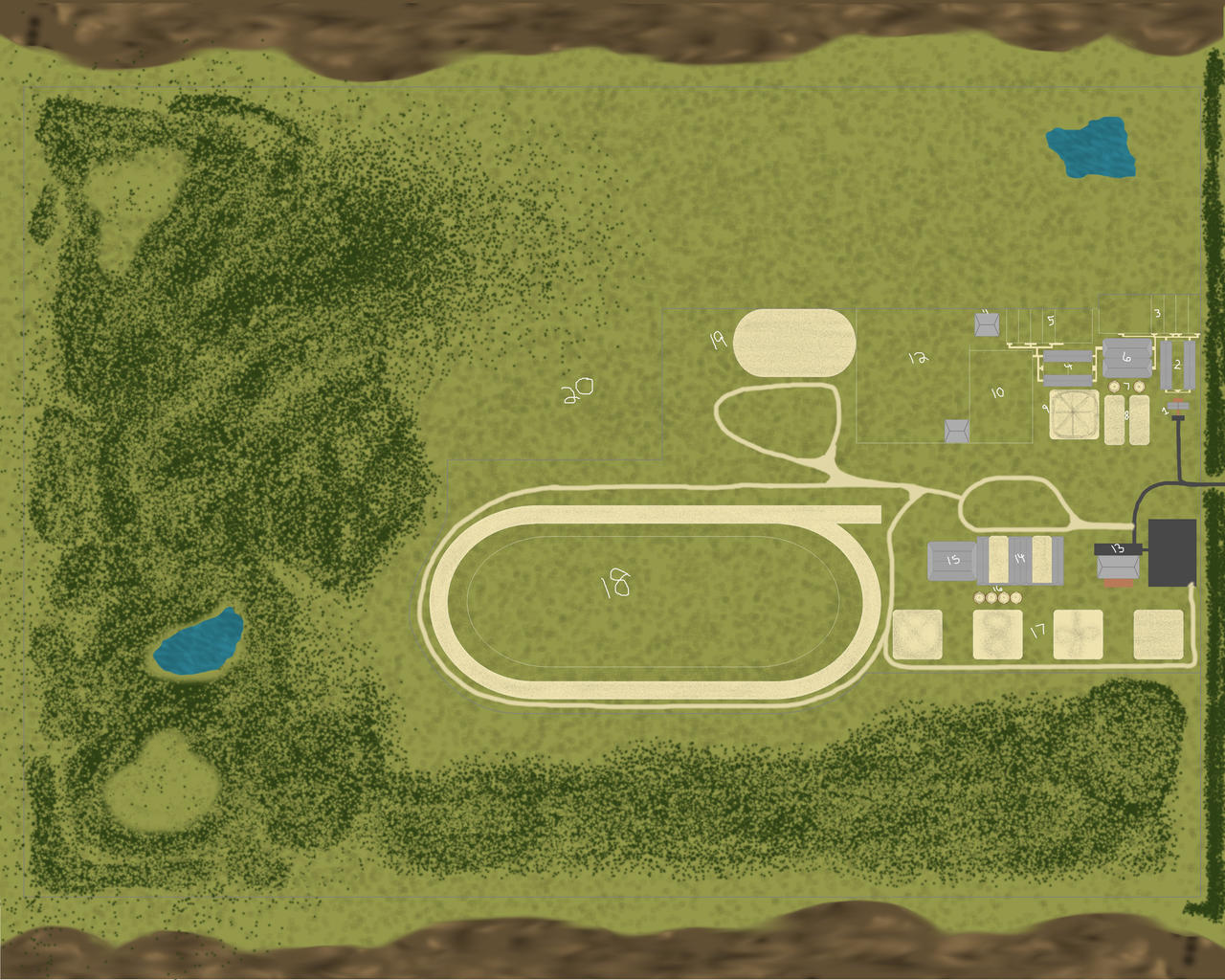 Wild OAK Ranch Map by PremalequeForever on DeviantArt