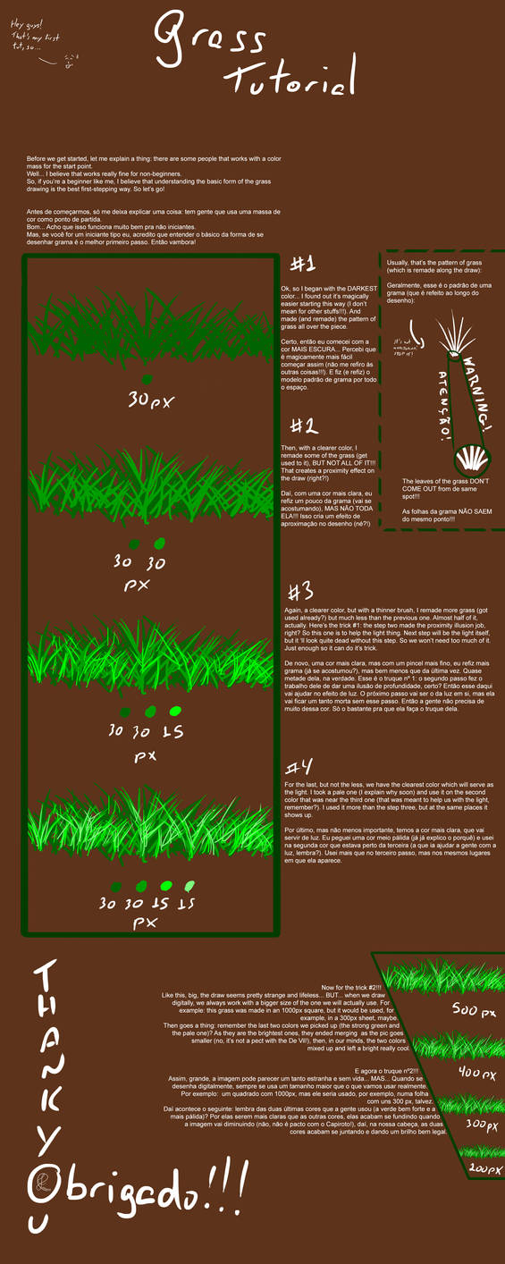 Grass Tutorial by jowcordeiro on DeviantArt
