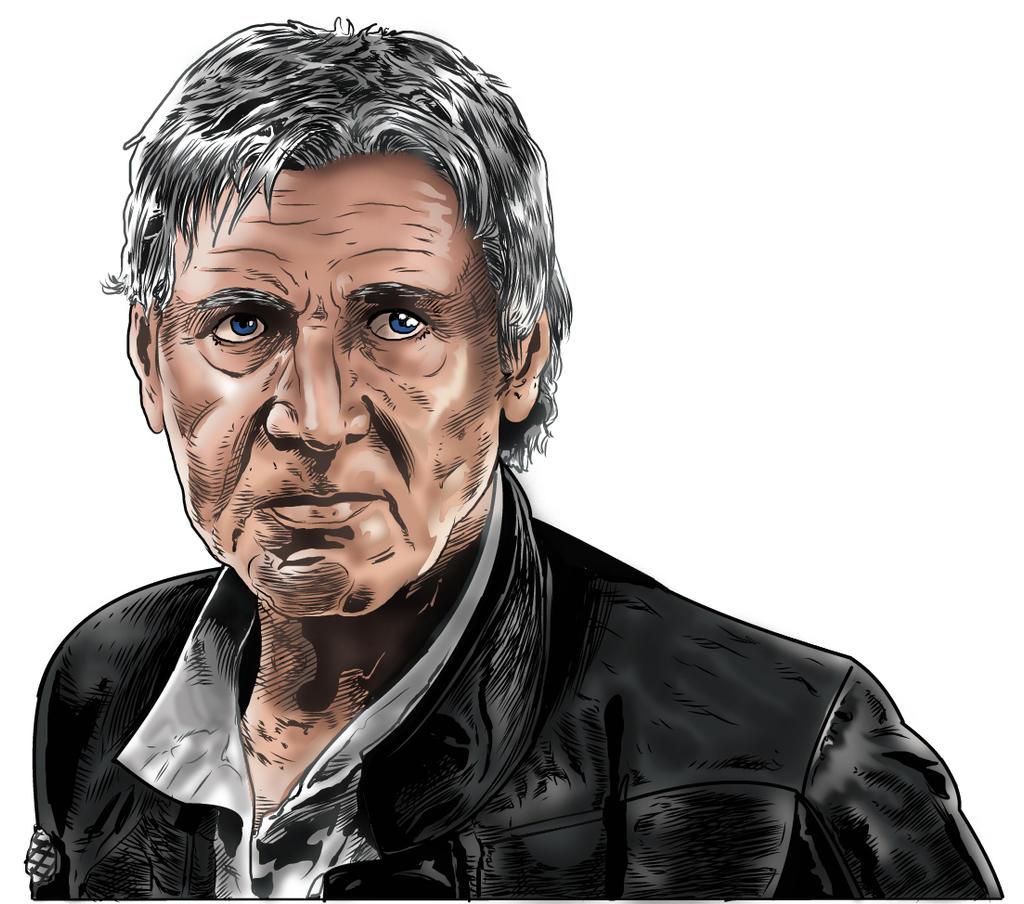 Han Solo -then and now WIP 2